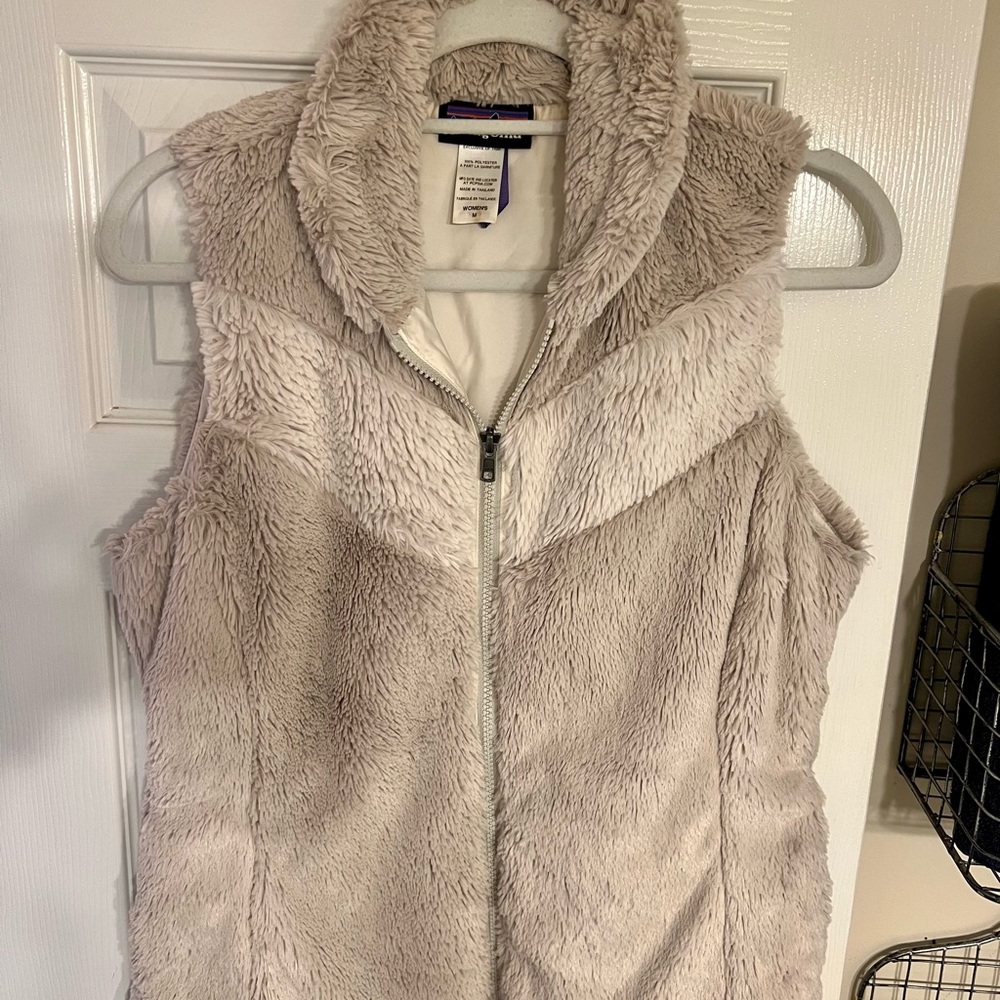 PATAGONIA Furry Fleece zip front vest